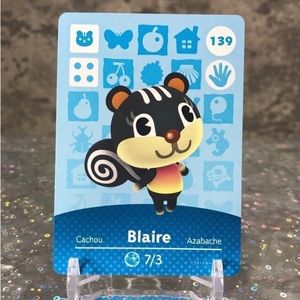 Blaire #139 Animal Crossing Amiibo Card